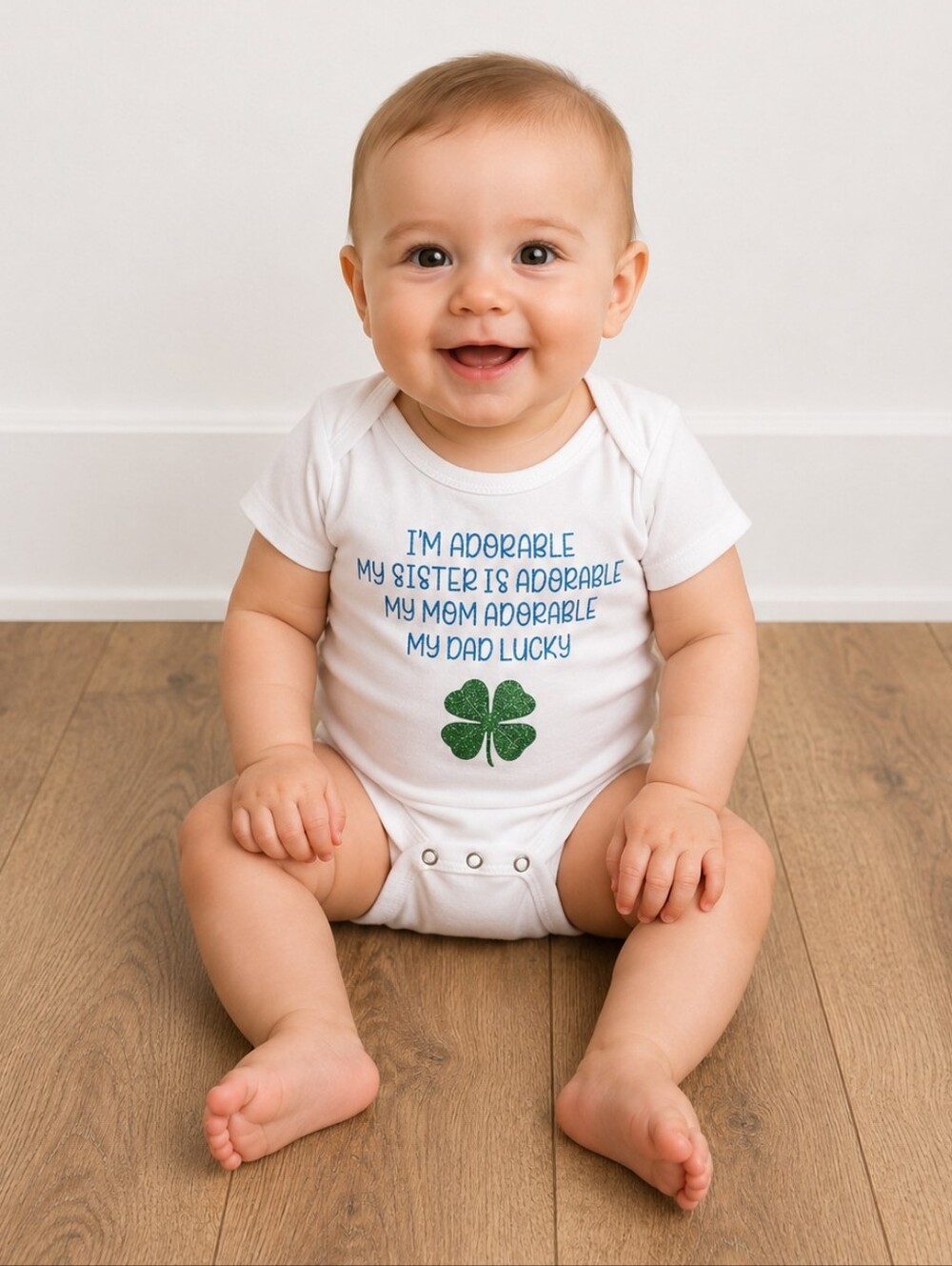 6-9 Months St. Patricks Day Onesie